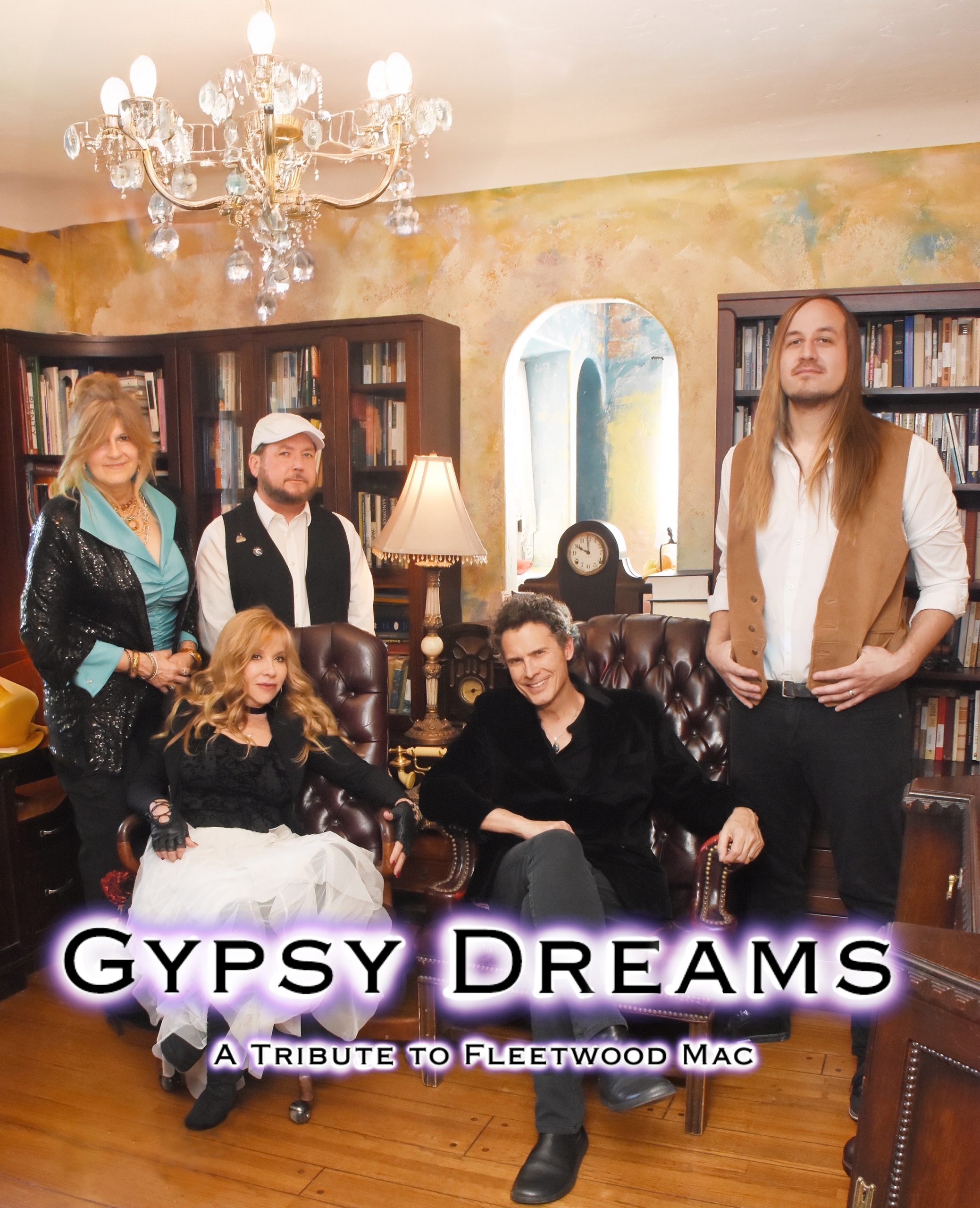 Gypsy Dreams Group photo in library
